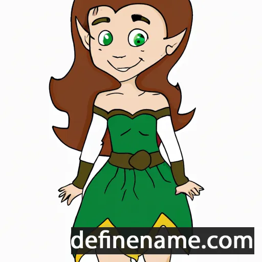 Eleonòr cartoon