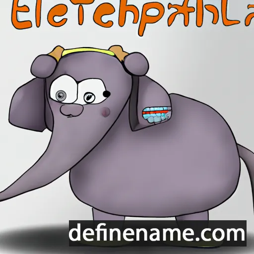 Elepheletta cartoon