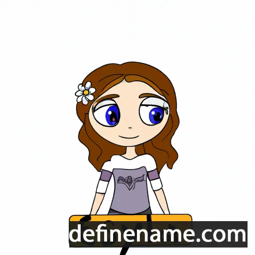 cartoon of the name Eleysa