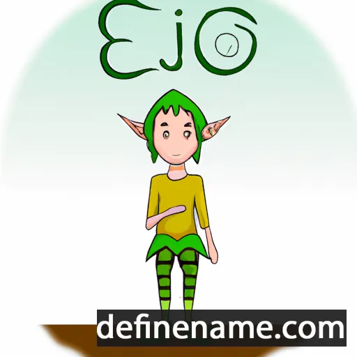 cartoon of the name Elfego