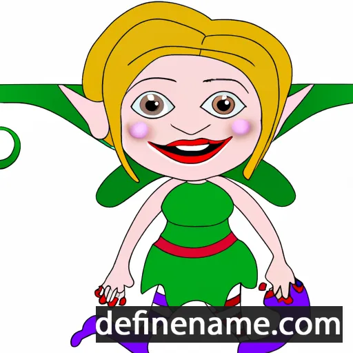 cartoon of the name Elfin