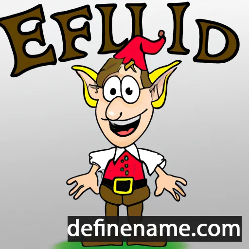 Elfried cartoon