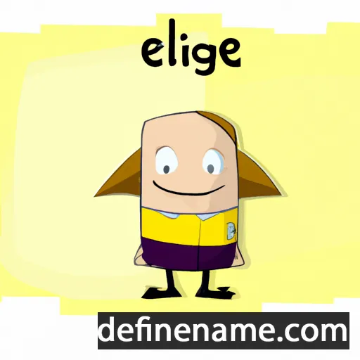 Elgie cartoon