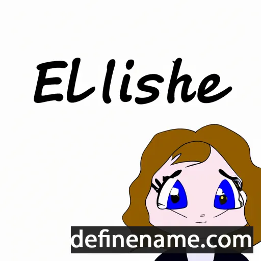 Élisabet cartoon