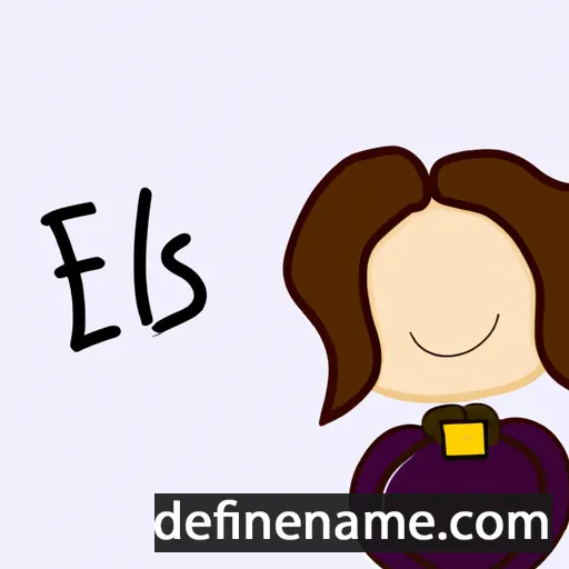 cartoon of the name Élisée