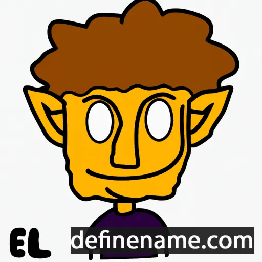 Eli'el cartoon