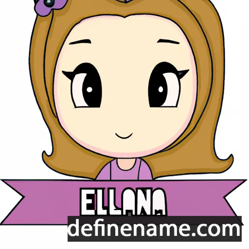 Elianna cartoon