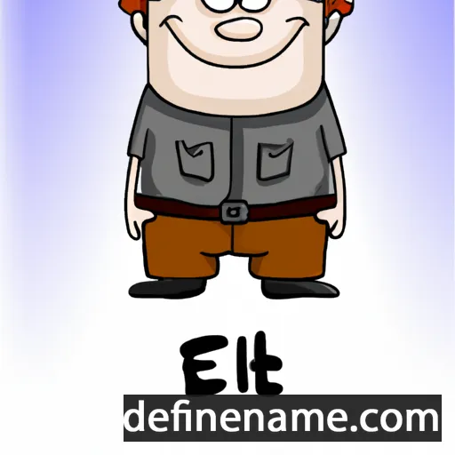 cartoon of the name Eliatz