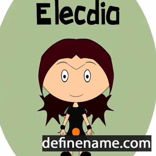 Elicenda cartoon