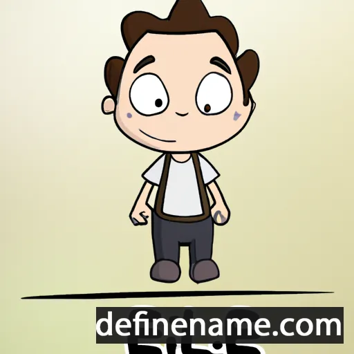 cartoon of the name Eliél