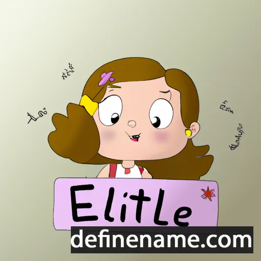 Eliëtte cartoon