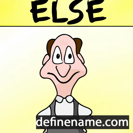 cartoon of the name Elieser