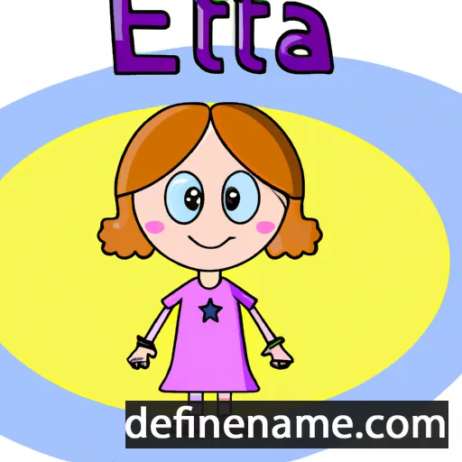 Elieta cartoon