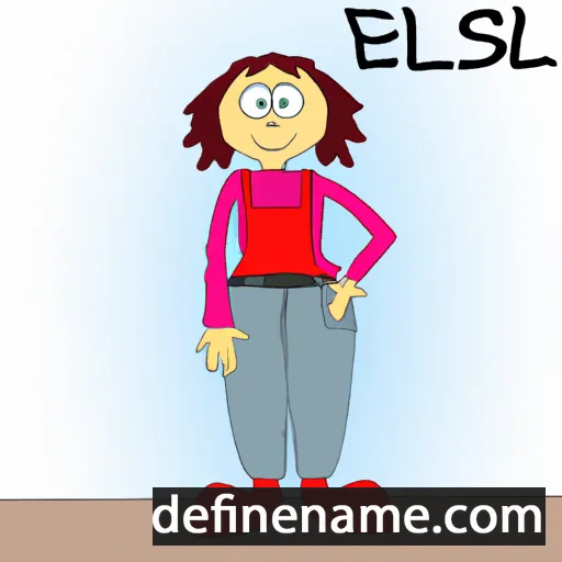 cartoon of the name Elifasi