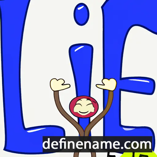 cartoon of the name Elife