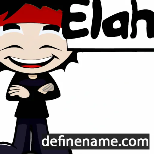 Eligah cartoon