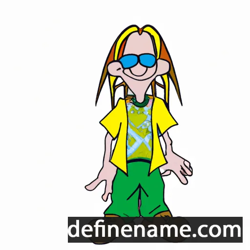 cartoon of the name Eligh