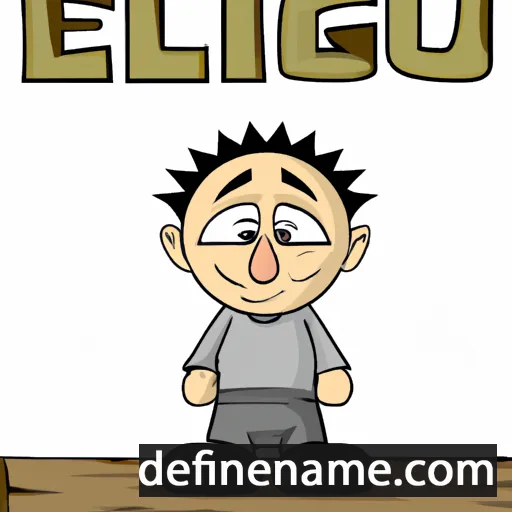 Eligiu cartoon