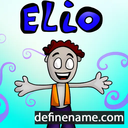 Eliko cartoon