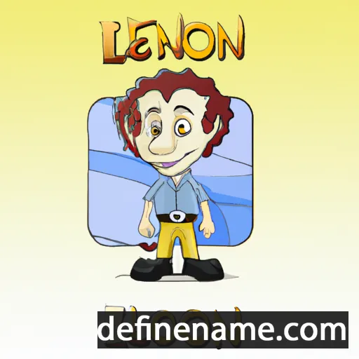 cartoon of the name Elioner