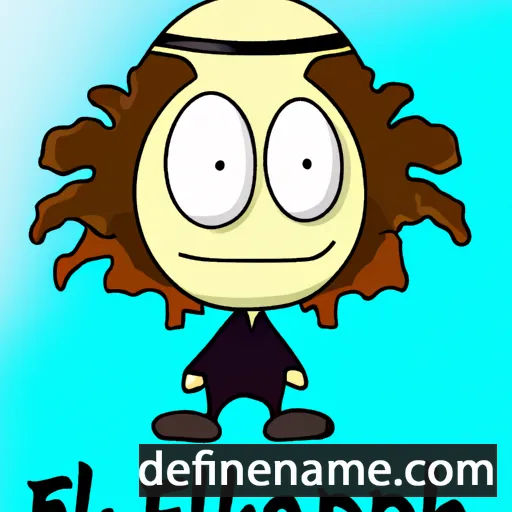 cartoon of the name Eliphaz