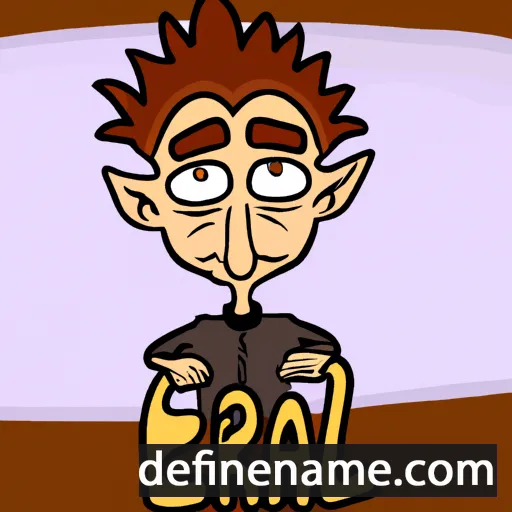 cartoon of the name Eliraz