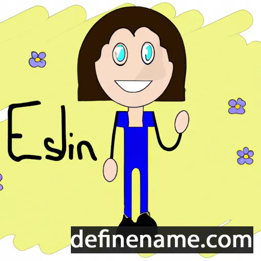 Elisani cartoon