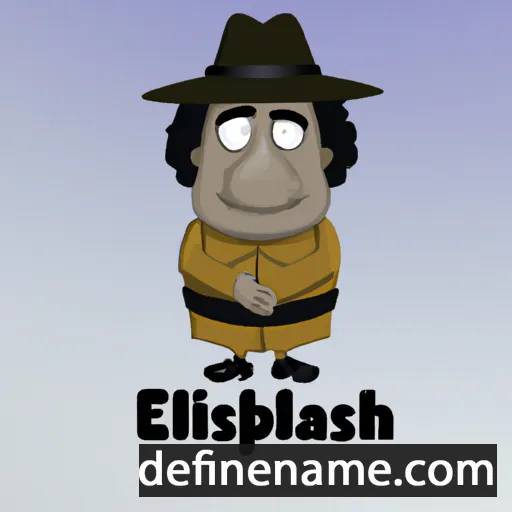 Elishaphat cartoon