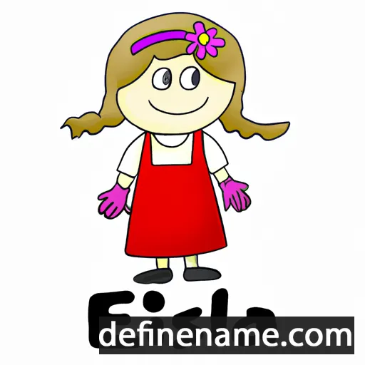 cartoon of the name Elisja