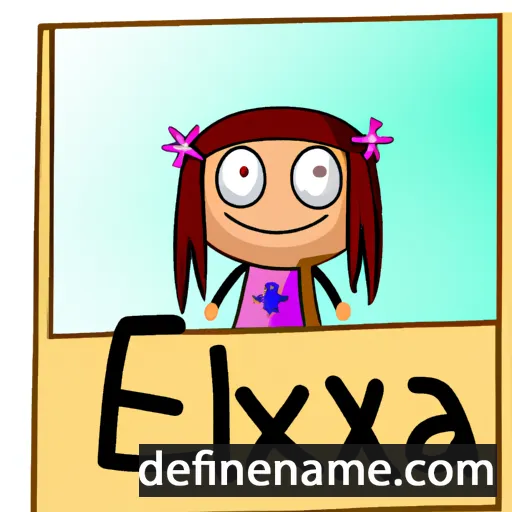 Elixa cartoon