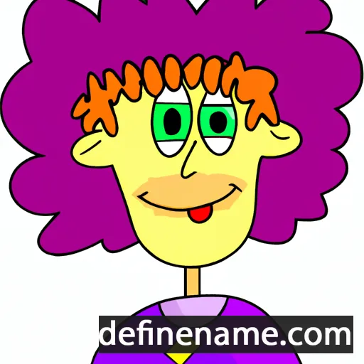 cartoon of the name Elizabetta