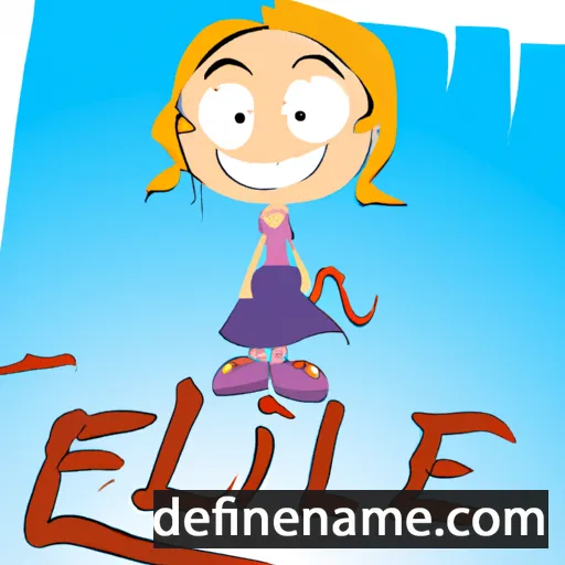 Elizie cartoon