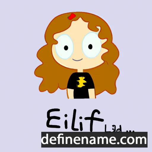 Ellabritt cartoon