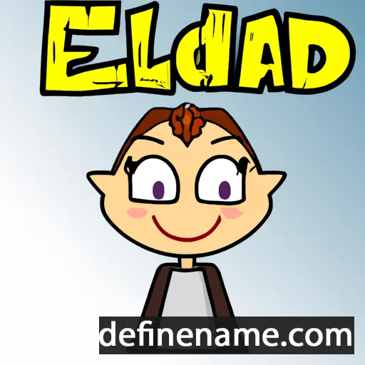 cartoon of the name Elladan