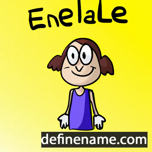 Ellaine cartoon