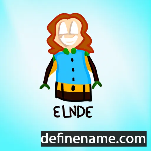 Ellande cartoon