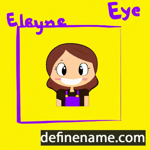 Ellayne cartoon