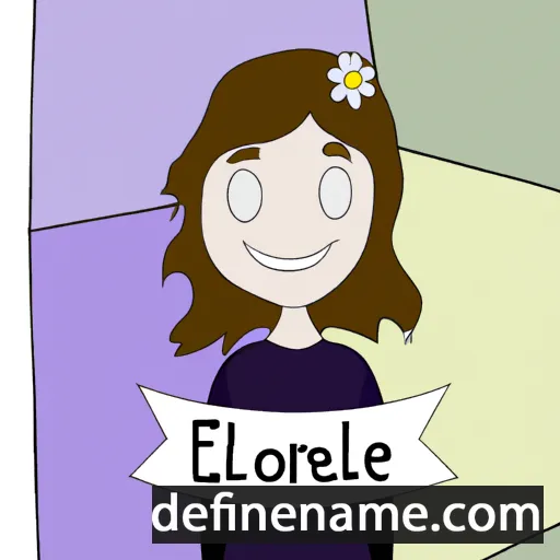 cartoon of the name Ellenore