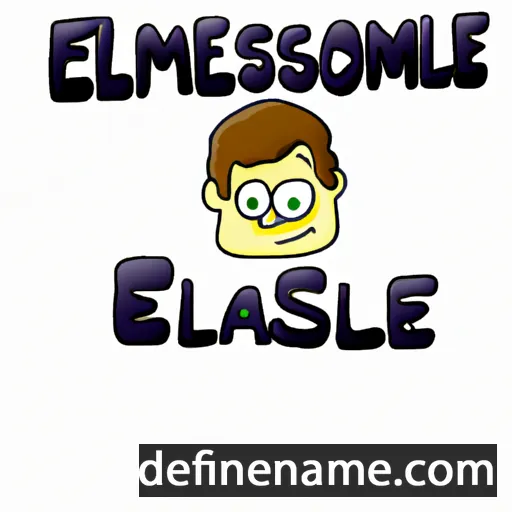 cartoon of the name Ellesmere