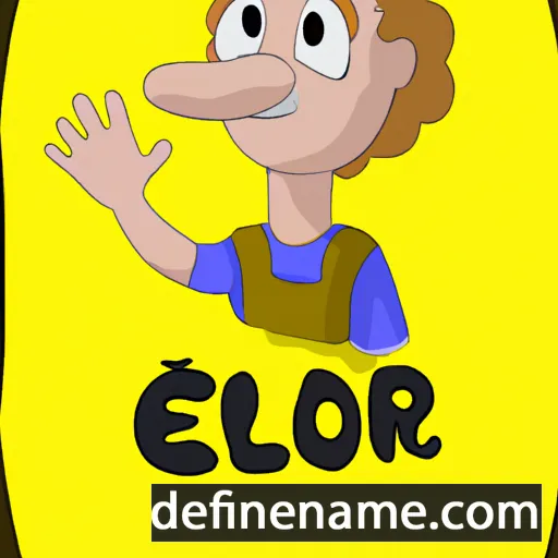 Ellior cartoon