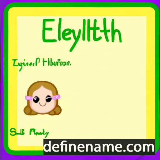 Ellybeth cartoon