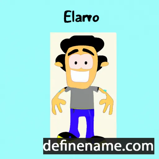 Elmano cartoon