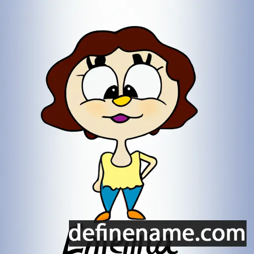 cartoon of the name Elmerita