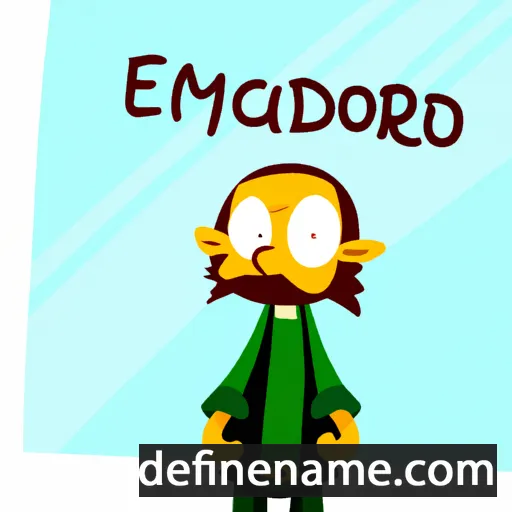 cartoon of the name Elmidore