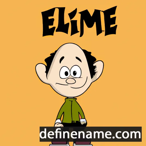 cartoon of the name Elmire