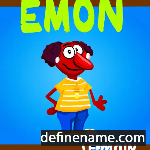 Elmon cartoon