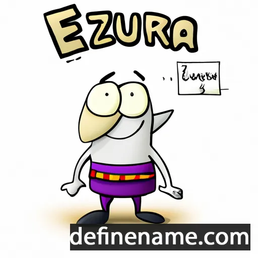 cartoon of the name Elmurza