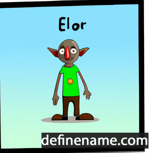 Elnor cartoon