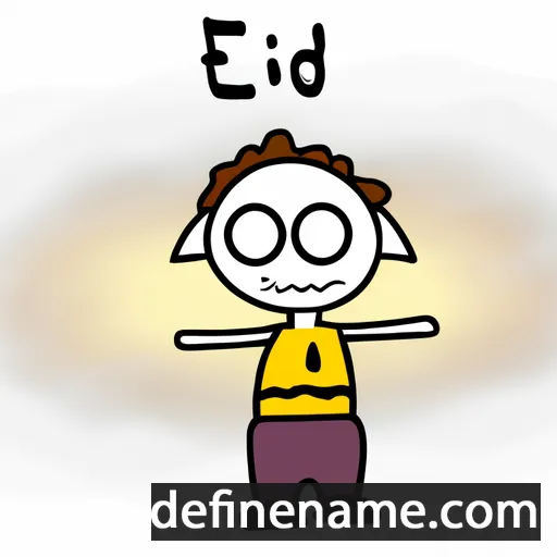 cartoon of the name Előd