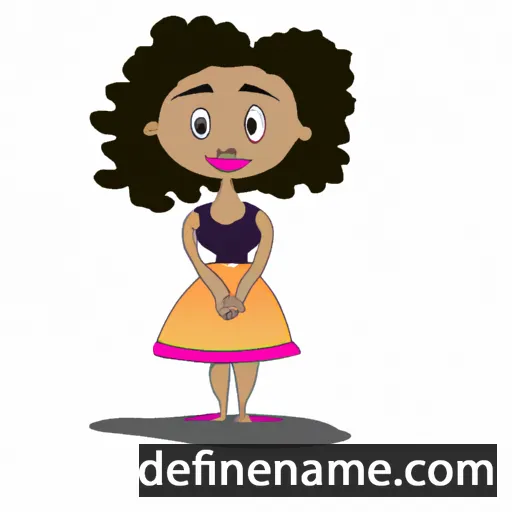 cartoon of the name Eloína